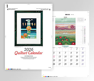 キルトアートｶﾚﾝﾀﾞｰ(米倉健史作品集)