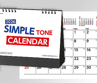 シンプルトーンデスク