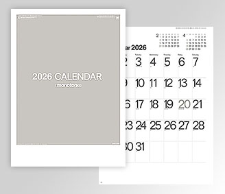 モノトーン文字