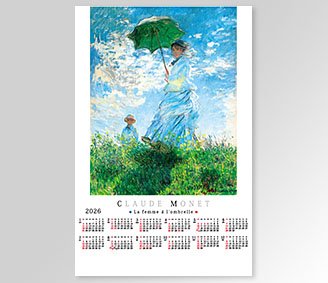 名画・クロード･モネ 日傘をさす女